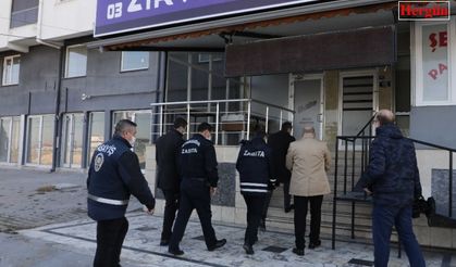Afyonkarahisar’da apart, otel ve iş yerlerine yönelik denetim