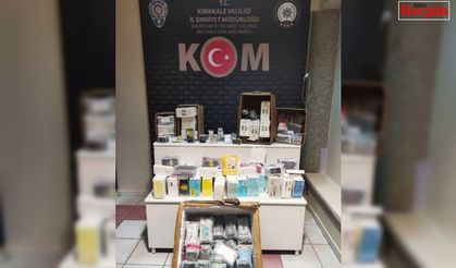 Kırıkkale’de 2 bin 447 adet kaçak cep telefonu aksesuarı ele geçirildi