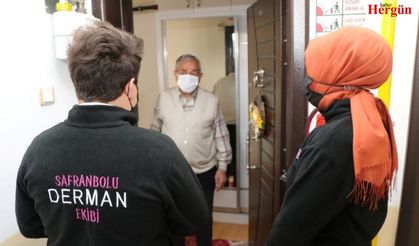 Safranbolu Belediyesi’nin “Derman” ekibi vatandaşın kapısını çalıyor