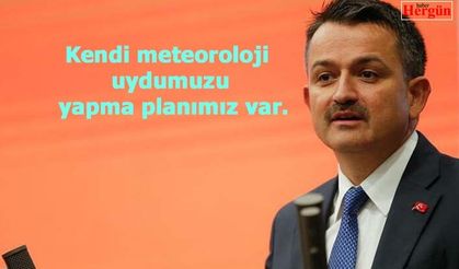 Kendi meteoroloji uydumuzu yapacağız