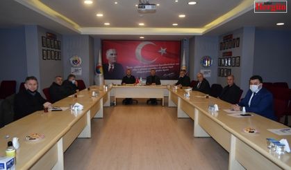 Oda başkanları pandemiden etkilenen esnaf konusunu toplantıya taşıdı...