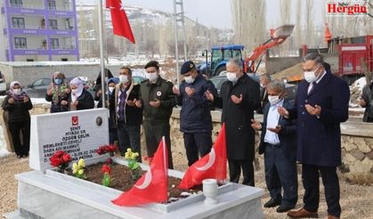 Şehit Özgür Çelik ve Şehit Ali Taşöz dualarla anıldı