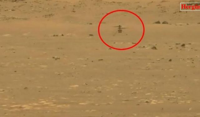 Mars'ta ilk helikopter uçuşu