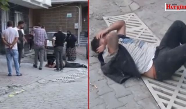Karısının fotoğrafını çeken adamın kaçmasına izin vermedi!