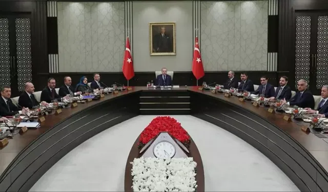 Cumhurbaşkanlığı Kabinesi, Erdoğan başkanlığında toplandı!