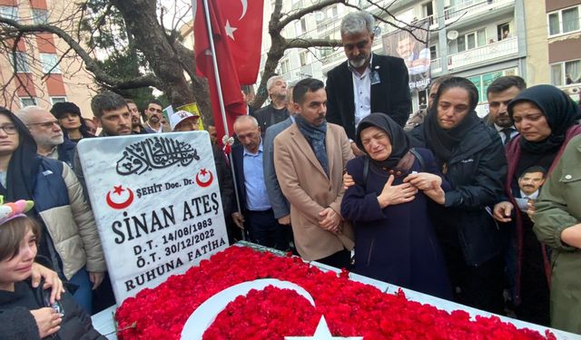 Sinan Ateş'in seneyi devriye mevlidi okutuldu