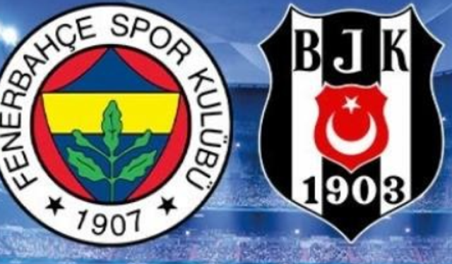 Beşiktaş-Fenerbahçe derbisinin ilk 11'leri belli oldu!