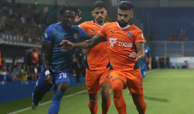 Çaykur Rizespor ve Başakşehir 1 puana razı oldu