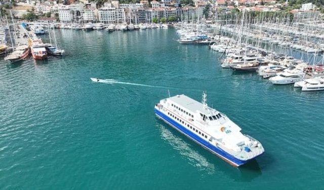 Fethiye-Rodos deniz otobüsü seferleri başladı