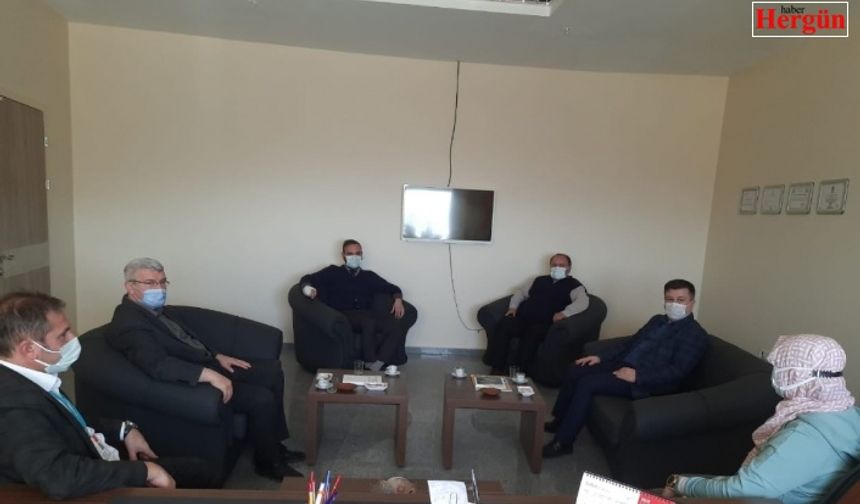 AK Parti Emet İlçe Başkanı Ciner’den hastane ziyareti