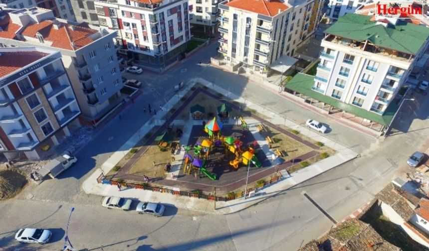 Atatürk Mahallesi parkı hazır