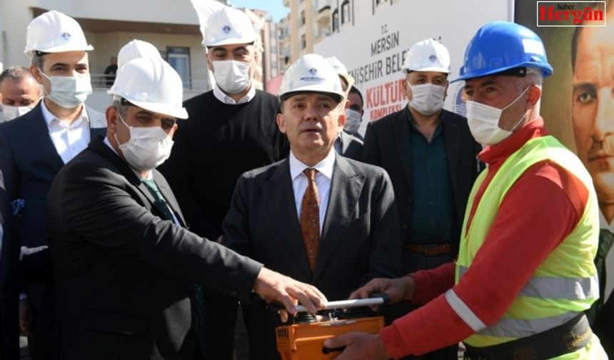 Yenişehir Belediyesi Kültür Kompleksinin temeli atıldı