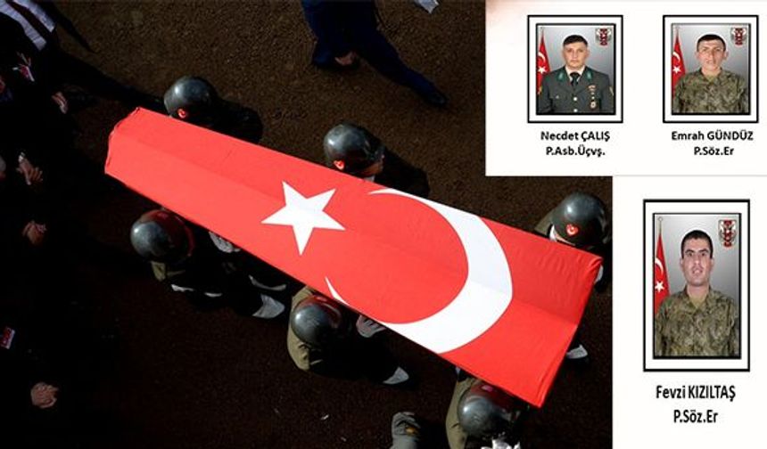 Şehidimiz var Türkiye!