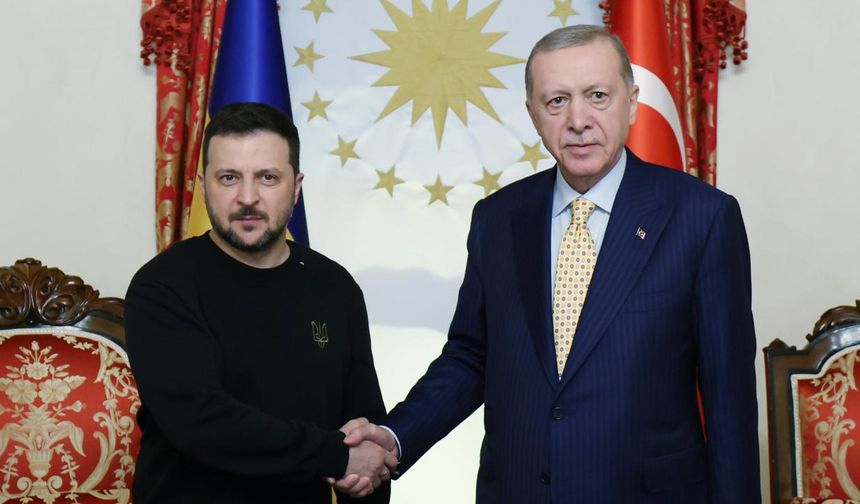 Cumhurbaşkanı Erdoğan ve Zelenski Ankara’da bir araya geldi