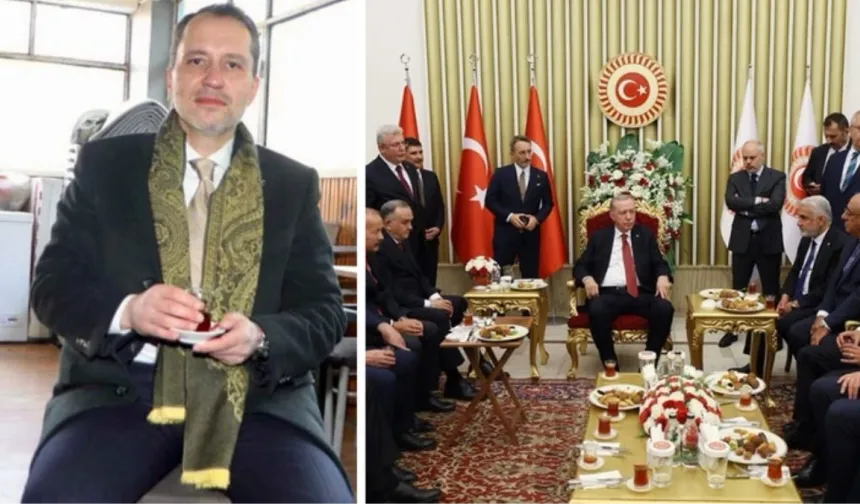AKP'den açıklama geldi! Erbakan neden çaya davet edilmedi?