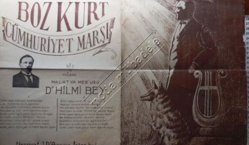 Bozkurt Türk’ün sembolüdür: Atatürk’ün emriyle bestelenen Bozkurt Cumhuriyet Marşı