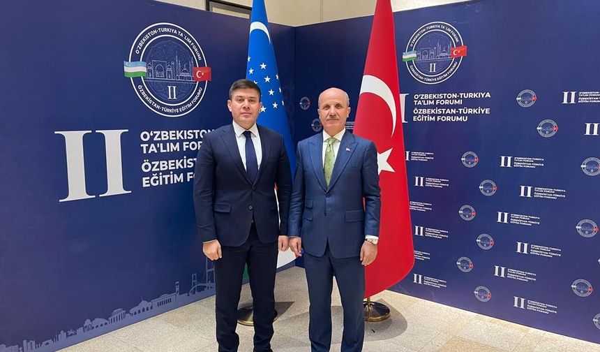 Türkiye ve Özbekistan arasında yükseköğretim boyutunda işbirliği
