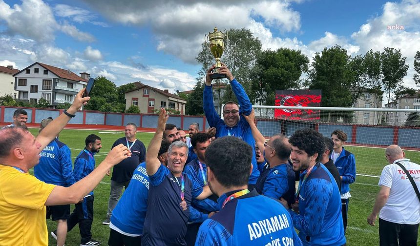 Adıyaman Belediyespor İşitme Engelliler Takımı'ndan üçüncülük!