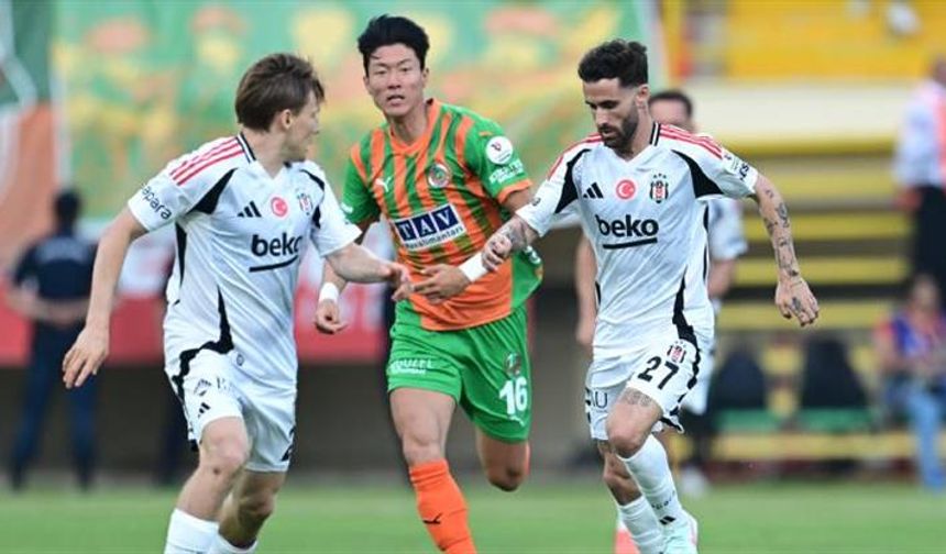 Beşiktaş, deplasmanda Alanyaspor'a takıldı!