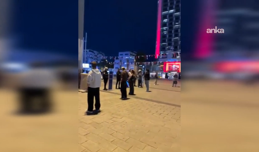 Taksim'de "Duran Adam" eylemi yapan 18 genç gözaltına alındı