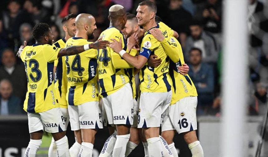 5 gollü maçın galibi Fenerbahçe