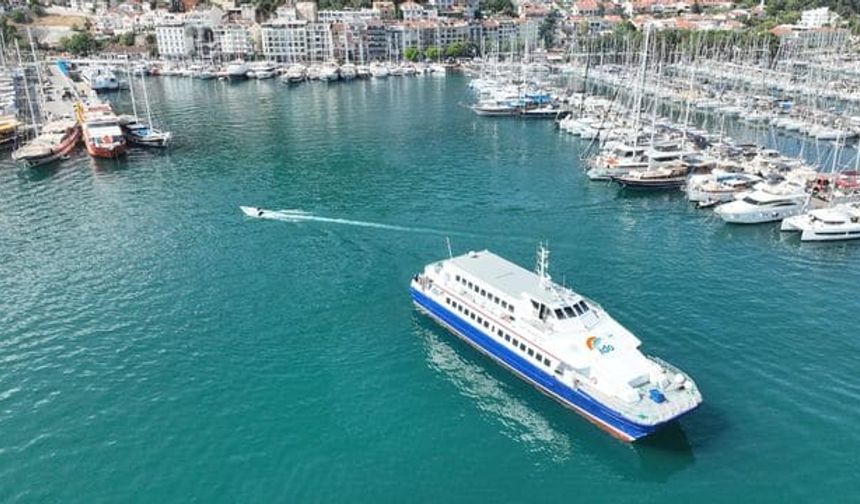 Fethiye-Rodos deniz otobüsü seferleri başladı