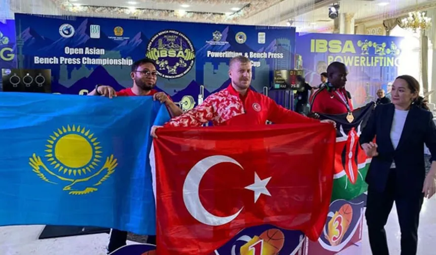 Çankayalı sporcu Gülistan Özdemir 3 dünya rekoru kırdı