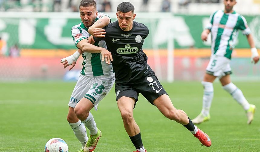 Konyaspor evinde Rizespor’u 2-1 mağlup etti