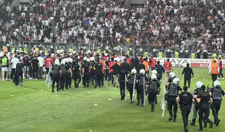 TFF'den olaylı maç için ilk açıklama!