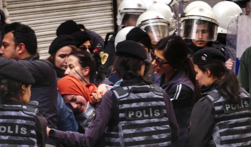 Ankara'da Filistin'e destek eyleminde 6 kişi gözaltına alındı