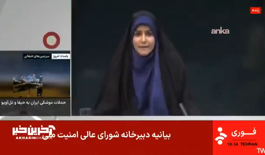İsrail, İran devlet televizyonunu vurdu...